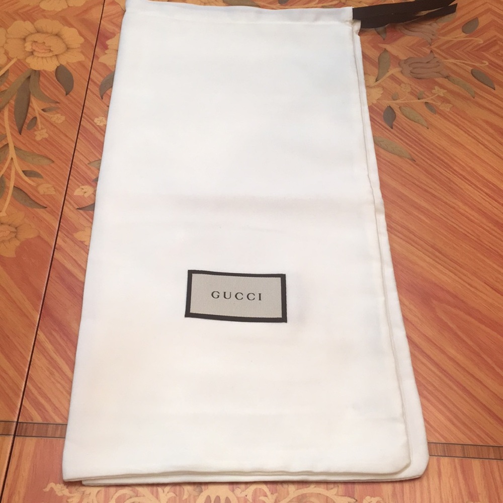 Gucci various sizes drawstring dust bags
